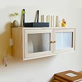 Construction robuste en bois massif : fabriquée à partir de bois de haute qualité, cette boîte cachée pour routeur WiFi offre durabilité, résistance à la déformation et un aspect naturel. Sa finition lisse complète différents styles d'intérieur, du contemporain au rustique, tout en servant également de pièce décorative.