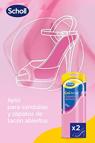 Plantillas Scholl Gel Activ para Mujer, Abiertas, 1 Par miniatura 2