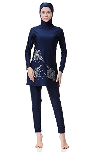 WOWDECOR Islamische Bademode, muslimische Badeanzüge für Damen und Mädchen, volle Abdeckung, Burkini, Schwimmen und Strandkleidung Cover