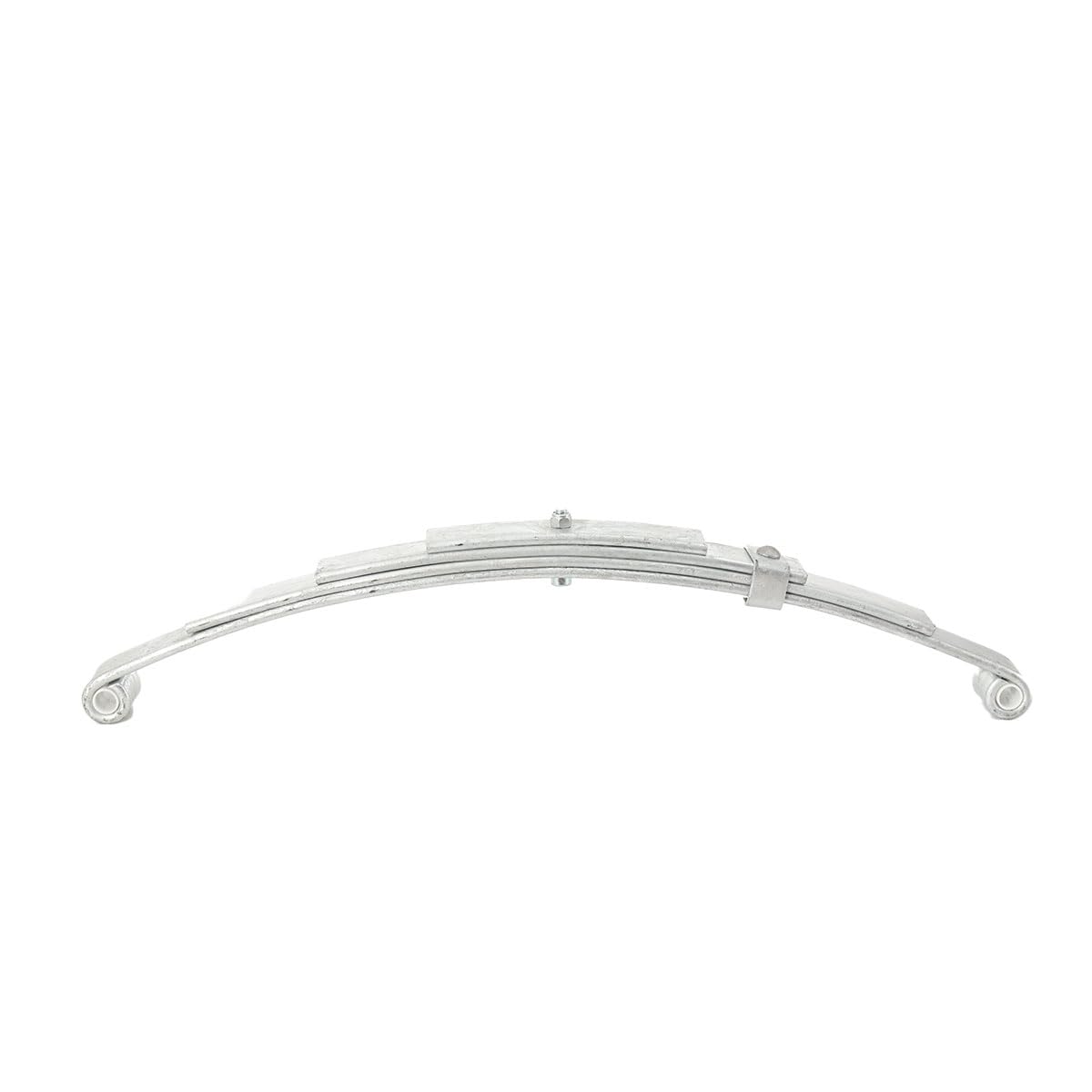 Anhänger-Blattfeder-Kit, 2 Stück Ersatz für SW4B 4-Blatt-Anhängerfeder, Blattfeder Montageset und U -Bolzen Hanger Kit für 3500 lbs Einzelachse, Anhängerachse Suspension Kit