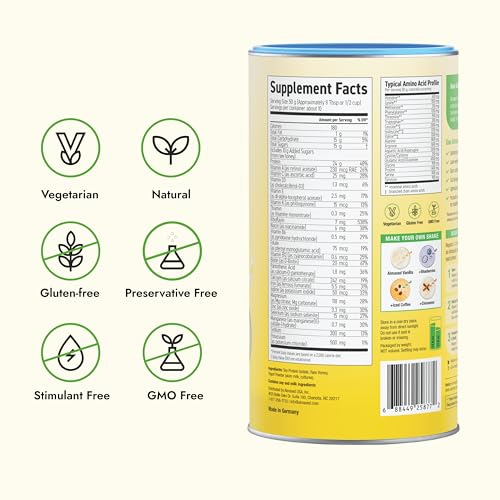 almased meal replacement shakes for weight loss - protein powder - starter kit almond vanilla flavor 2 cans of 176 oz  shaker bottle  scoop