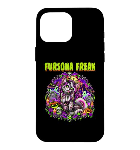 Fursona Freak Furry Fandom�]���r �s�C���ȕ|���t�@�[�X�[�c �X�}�z�P�[�X iPhone 16 Pro Max �p