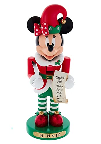 Disney 10-Inch Minnie The Elf Nutcracker