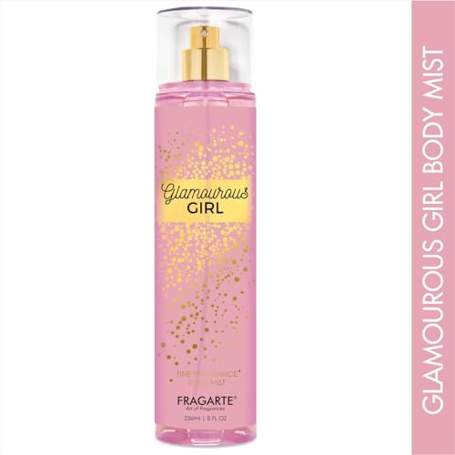 Image of GLAMOUROUS GIRL Body Mist Spray Long Lasting Womens Perfume ORIENTAL WOODY Fragrance 236ml