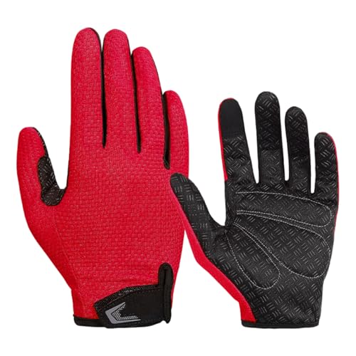 Illkjasfc Guantes antideslizantes para equitación Senderismo Ciclismo Equipo Guantes de ciclismo Guantes transpirables Guantes