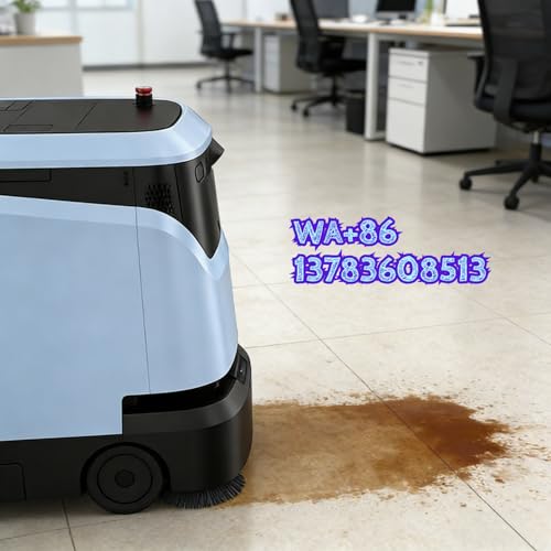 Advanced AI Cleaning Robot for Warehouses