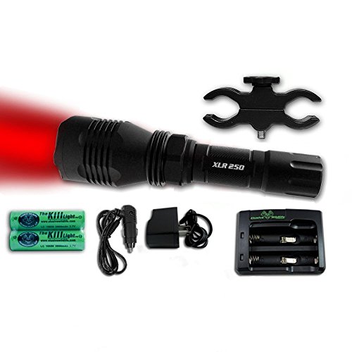 Limited Stock Elusive Wildlife Kill Light XLR 250 Essentials Gun Package, Single Mode - RED