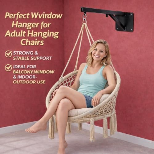 Image of Axmon Heavy Duty Wall Mount Punching Bag Stand | Commercial Grade Iron Jhula | 90 Kg Capacity | 5-Year Warranty | Kids Cradle Hanger for Wall | Strong Hook for Hanging Chair, Boxing Bag Hanger