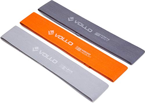 Vollo Kit 3 Mini Faixas de Exercício