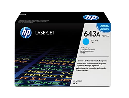 HP Toner Cyan Q5951A - vue 5