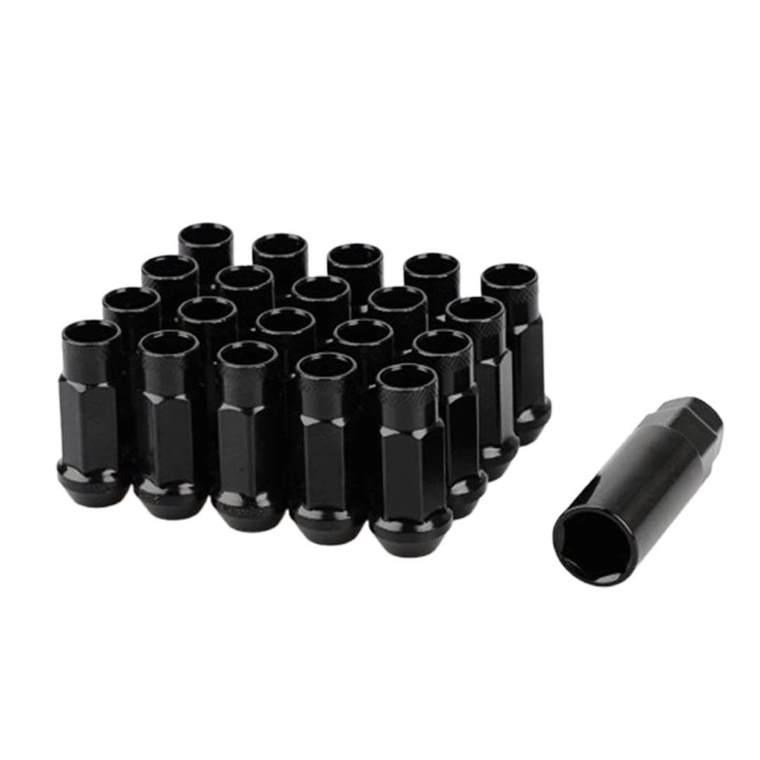 Tuerca De Rueda para Suzuki S-Cross SX4 Alto Carry Every, para Lincoln MKC MKZ Aviator, para Cadillac ATS CTS, 20 Piezas Tuercas de Rueda para Coche M12x1.5/M12x1.25