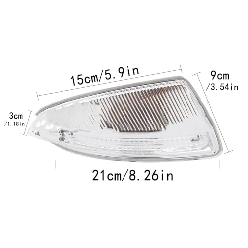 Intermitentes espejo retrovisor lateral luz LED para solucionar fallos en Benz W204 5