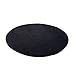 GRILLTEX Under the Grill Protective Deck and Patio Mat, 27 inch, Round, Black
