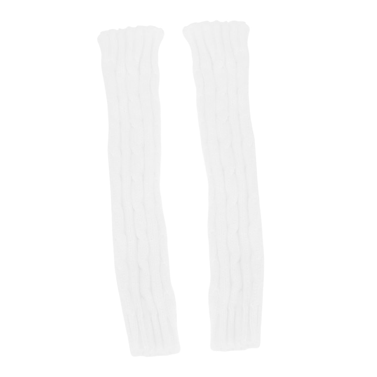 FOMIYES 1Pair Warm Keeping Knitted Forearm Sleeves Winter Gloves for Cycling Driving Running More Comfortable Breathable Design for Outdoor Activities