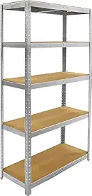 Estante em Aço Galvanizada com 5 Prateleira e Capacidade para 175kg – TI153 - STROM