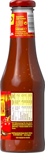 Maggi Texicana Salsa, Pikante Scharfe Chili und Tomaten Sauce mit Jalapeño-Chilies , Würzsauce, 1er Pack (1x 500ml)