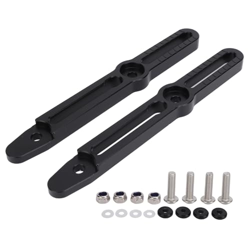 Windscreen Adjuster Bracket Kit, Adjustable Windshield Bracket Support Holder for V Strom 800DE DL800 2022 2023 2024 Aluminum Windshield Adjustment Kit Reduce Wind Noise Improve Riding Comfort