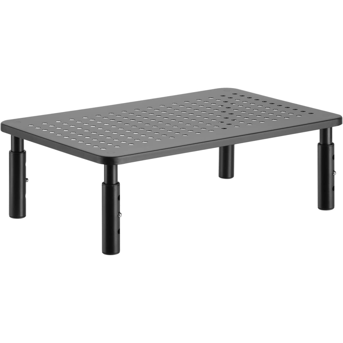 Lorell LLR18329 Soporte de Escritorio de Acero Ajustable para Monitor