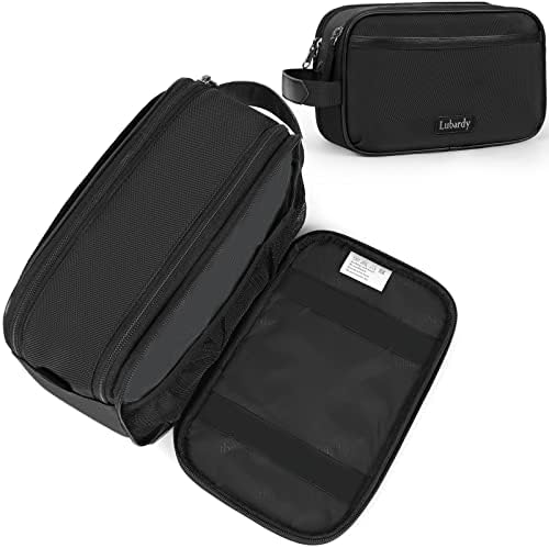 Toiletry Bag for Men Travel Toiletry Organizer Water-Resistant Shaving Bag for Toiletries Accessories Lightweight Hanging Dopp Kit Hygiene Bag with Large Capacity Black 1 Toiletry Bag for Men Travel Toiletry Organizer Water-Resistant Shaving Bag for Toiletries Accessories Lightweight Hanging Dopp Kit Hygiene Bag with Large Capacity Black
