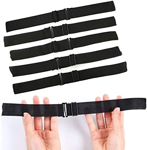YAMI 6 Pcs Elastic Bands for Wig, Wig Bands for Keeping Wigs in Place, Adjustable Elastic Wig Band for Sewing, Adjustable Wig Straps（6 PCS