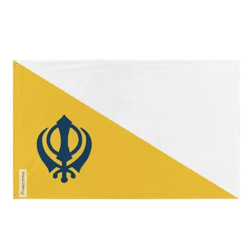 Drapeau Confédération sikh extérieur et intérieur pour décoration historique