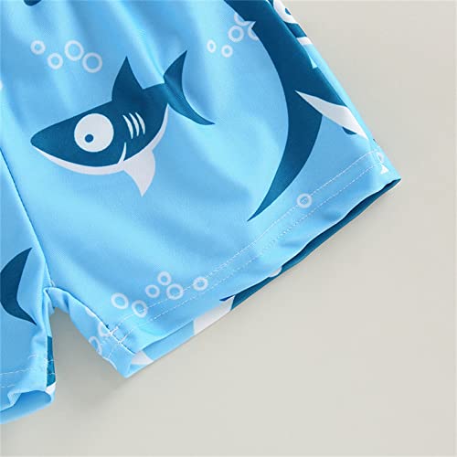 Ensemble 3 pcs maillot de bain bébé garçon imprimé dinosaure - 5