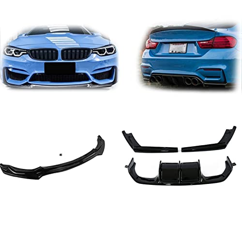 Plaque séparation diffuseur BMW M3 M4 F80 F82 réparer habiller pare-chocs