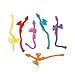 Fun Express Sticky Stretch Dragons Toys - Bulk Set of 72 - Party Favors, giveaways and Novelty Toys