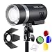 Produktbild Godox AD300Pro Ad300 Pro Tragbarer Blitz mit Akku, 300W 2,4G TTL HSS 1/8000s, Volle Kraft 320 Blitze, 12W-Zweifarbe-Led-Einstelllampe, 5600±100K Stabile Farbe mit Godox BD-10 Barndoor Kit