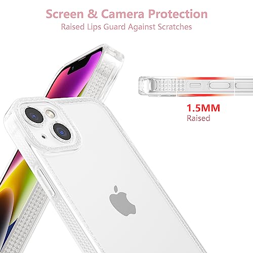 Coque iPhone 13 transparente à paillettes pour illuminer vos soirées - 2