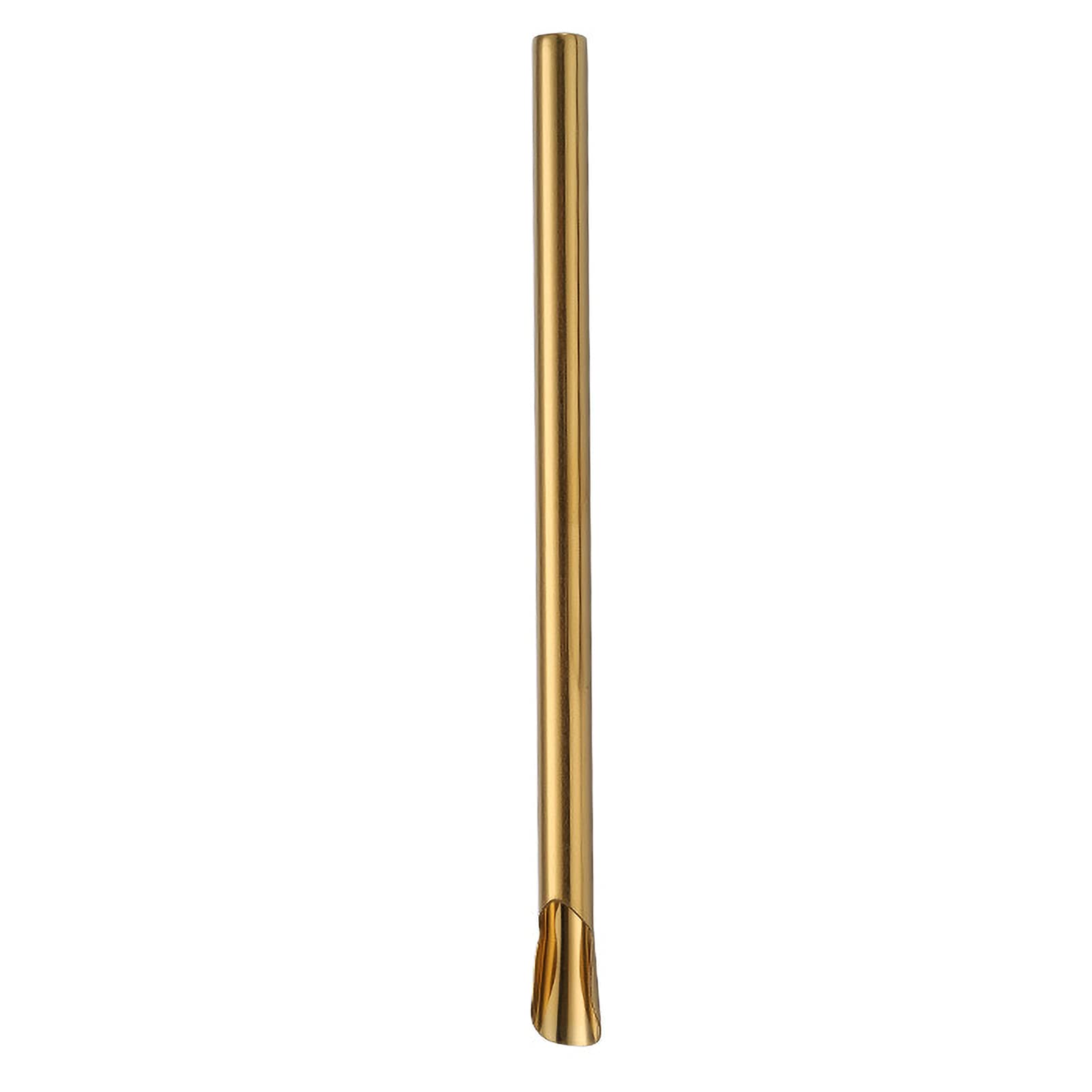 Layfuz Stainl Steel Color Straw puccino Drink Smoo ie Straw Gold (Smoo ie Tube)