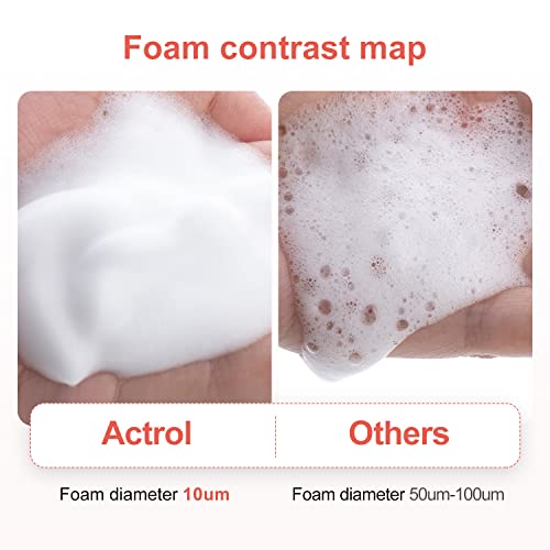 Actrol Eyelash Shampoo Concentrate 100Ml Lash Extensions Cleanser Strawberry Natural Foaming Shampoo Diy Paraben & Sulfate Free Wash For Extensions Lashes With Salon Home Care-Makes 60Ml Bottles #TOP5