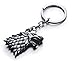 REINDEAR Official Game of Thrones House Stark Sigil Crest Metal Keychain