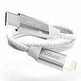 PENGO Câble USB-C vers Lightning 1,8m Certifié Apple MFI
