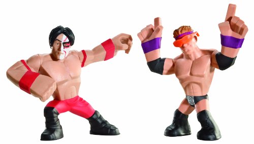 WWE Rumblers Yoshi Tatsu and Zack Ryder Figure, 2-Pack