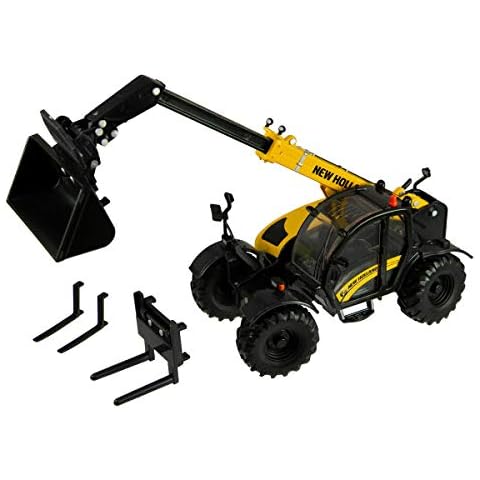 Britains 1:32 New Holland TH 7.42 Telehandler Tractor Toy, Collectable Farm Set Toy for Children, Toy Tractor Compatible with 1:32 Scale Farm Toys, Suitable for Collectors & Children from 3 Years Cover