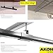 AKON Curtain Track Ceiling Trolley Track System| Steel Curtain Tracks | Hang Your Industrial Curtains Easily