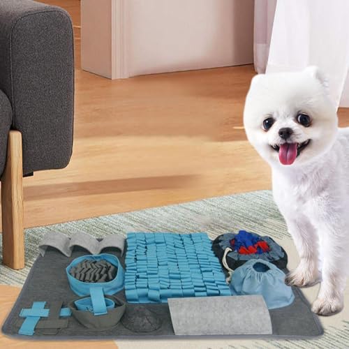 Tapete farejador para cães, Tapete farejador para cães,Almofada quadrada para cheirar | Jogos intera