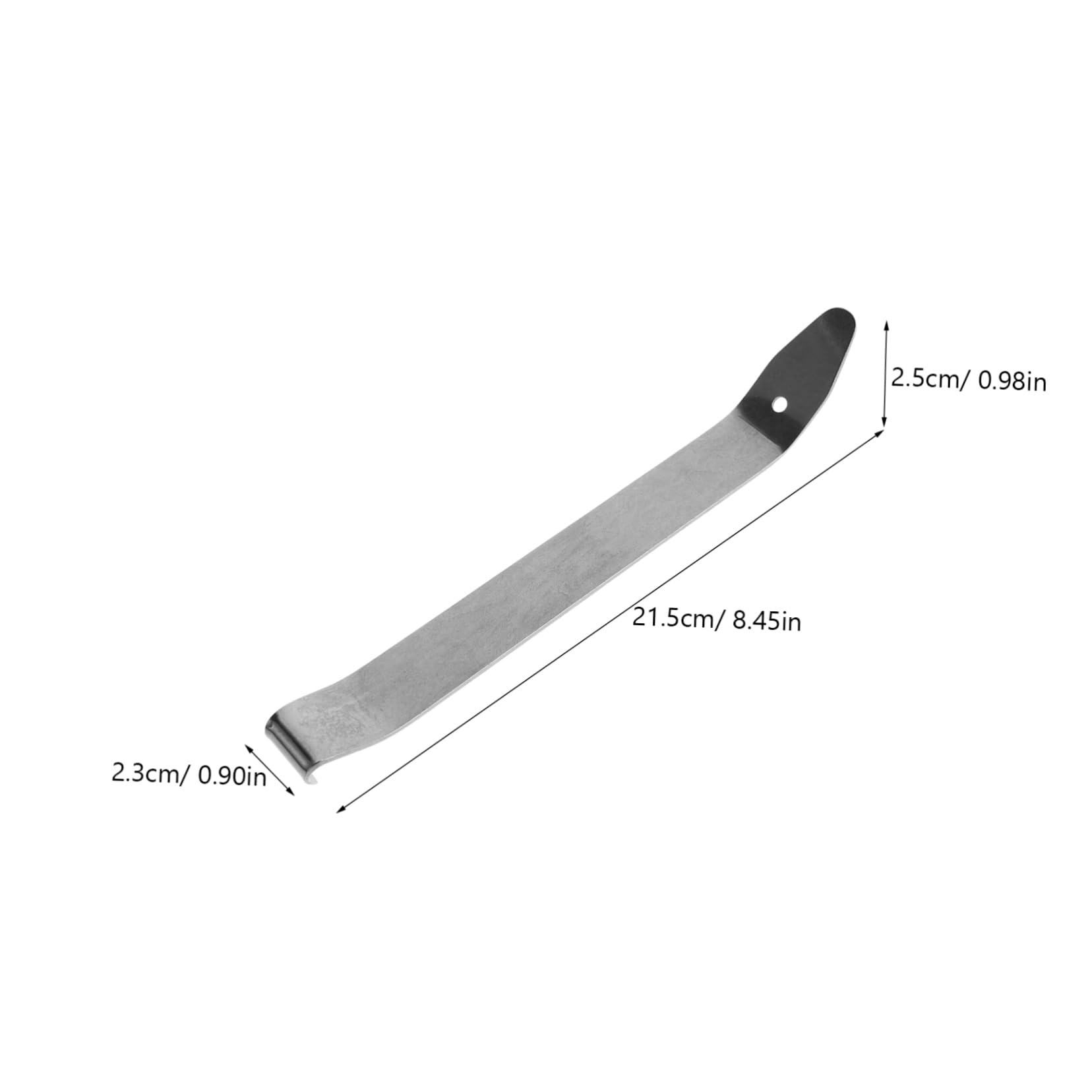 Mikinona Trim Removal Tool Interior Panel Pry Bar j Shaped Hook Auto Clip Removal Tool Floor Tiles Pry Bar