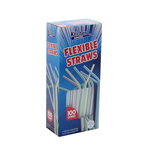 Pitillos flexibles blancos, pack de 2400 piezas miniatura 1