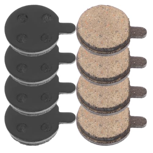 8pcs Bike Disc Brake Pads Resin Semi Metal for Mountain Bikes