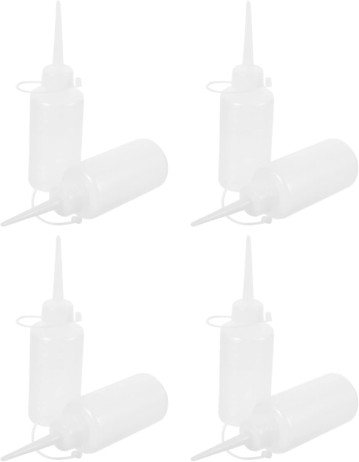 EXCEART 10pcs Pointed Nozzle Oil Bottles Leakproof Oil Dispenser for Sewing Machines and More and Convenient Precision Control