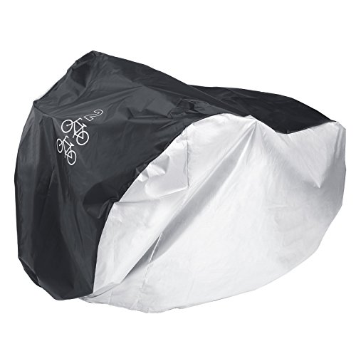 Hamimelon Waterproof Bicycle Cover Anti Dust Rain for Double 2 Mountain Nylon Road Bikes