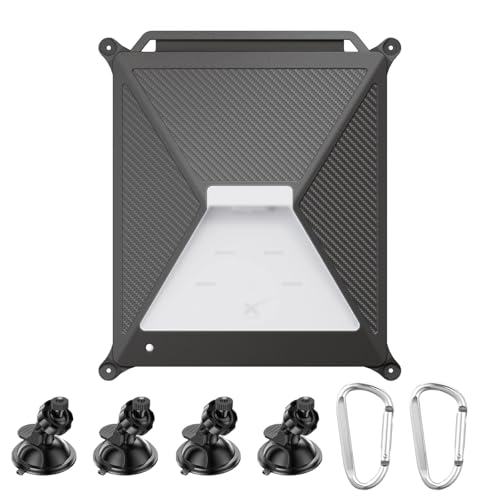 Starlink Mini support à ventouse, Starlink Mini coque de protection en silicone pour antenne Dish Antenne Ventouse pour surface de montage de voiture