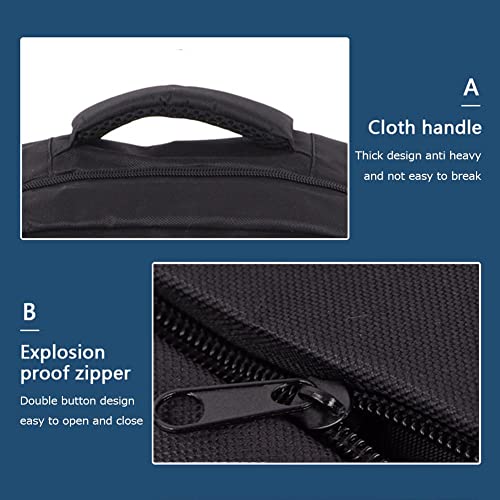 Acogedor Mochila de console de jogos para console PS5, jogos e acessórios, mochila de armazenamento