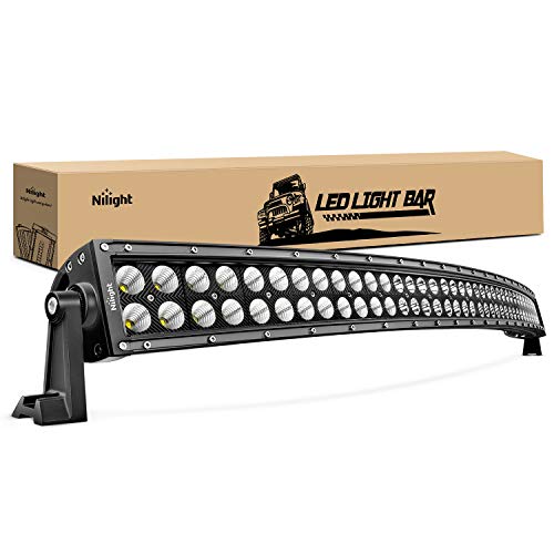 Nilight 54" 312W Curved LED Work Light Spot Flood Combo Bar Driving Fog Lamp off road lights by Nilight - Used condition - US$82.95