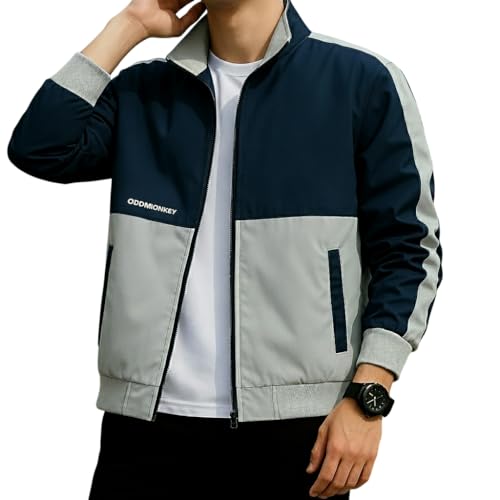 Image of ODDMONKEY men jackets || bomber jacket for men || Lightweight Outwear Sportswear Bomber Jacket (JACKET-05)