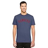 NHL New York Rangers Men's '47 Crosstown MVP Tee, Bleacher Blue, X-Large