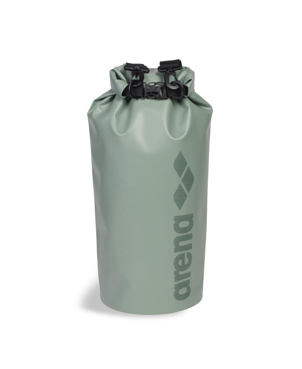 Arena Sac à Dos Unisexe pour Adulte avec Grand Logo - Sac à Dos imperméable à roulettes pour Plage, Piscine, activités de Plein air, Sac de Rangement Sec, 15 litres, Vert Sauge/mangrovia, Vert
