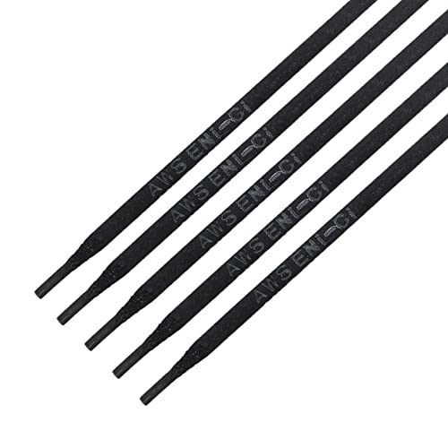 Eni-Ci 5Pcs 99-Percent Nickle Cast Welding Electrode Rods Ni99 Pure Nickle Welding Stick Non-Machinable (1/8'') #TOP2